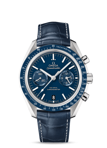 Omega Speedmaster Moonwatch Co-Axial Titanium / Blue